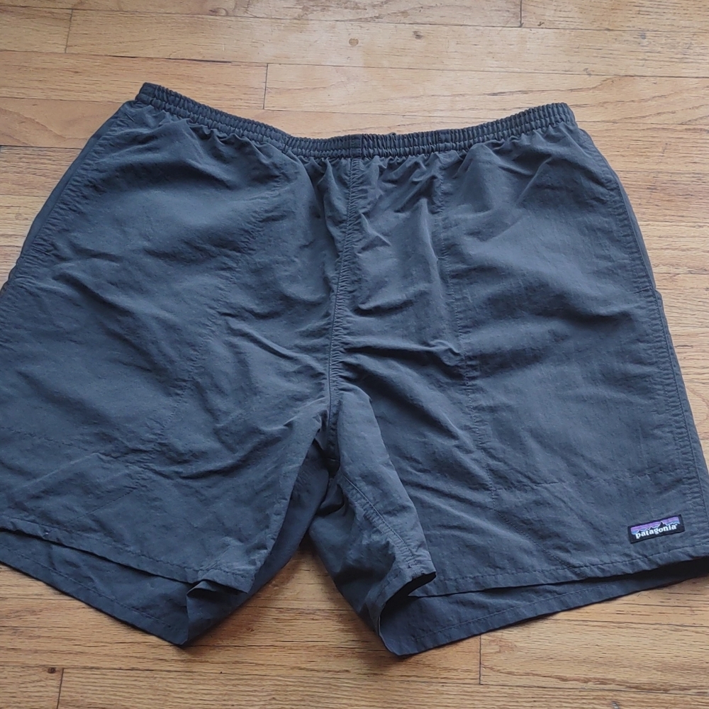 Patagonia Lined Baggies Shells Shorts Swim Bathing Trunks Gray Men's XXL/2XL